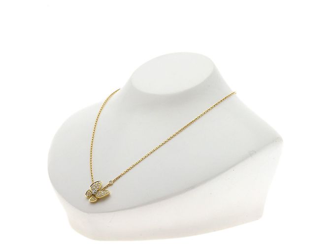 Collier de Papillon Van Cleef & Arpels avec diamants - vue 4