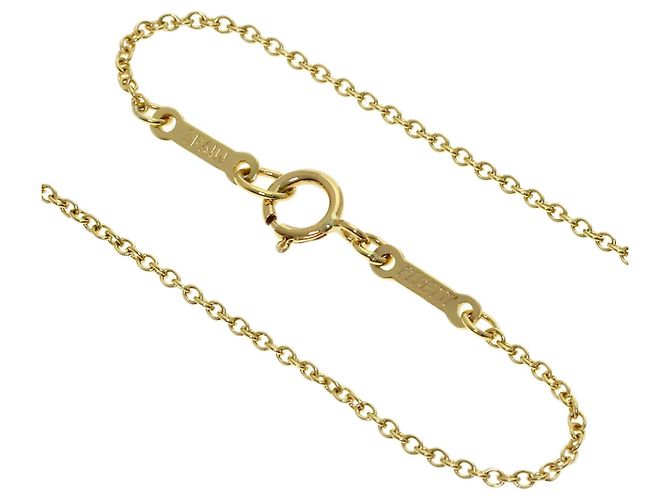 Autre Marque Collana Tiffany & Co. Open Heart Half Pave Diamond - vista 3