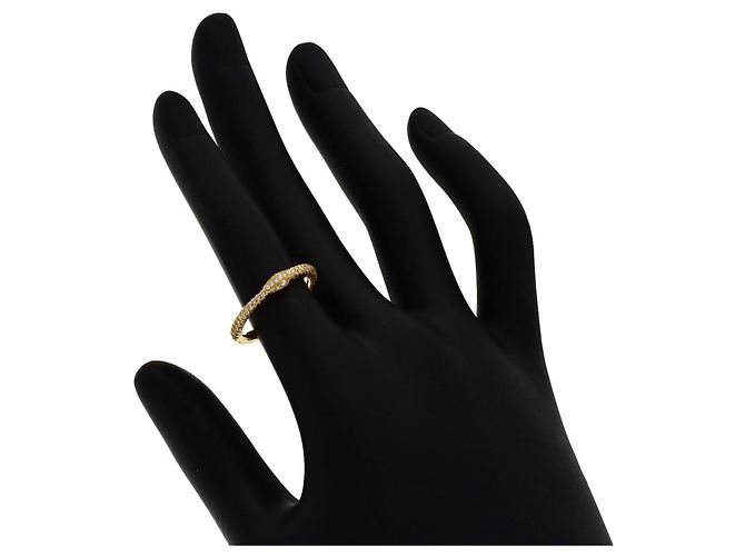 Anello Gucci Ouroboros mezzo diamante - vista 7