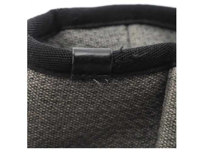 Bolso Tote Chanel Deauville Castaño Negro Blanco - vista 10