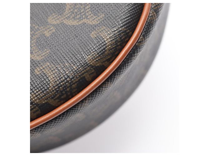 Céline Bolso de hombro Celine AVA Triomphe Castaño Negro - vista 7