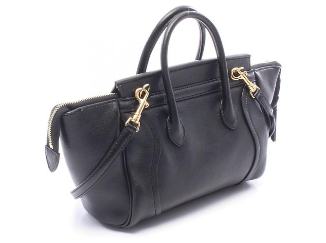 Céline Celine Little Luggage Small Handbag Negro - vista 2