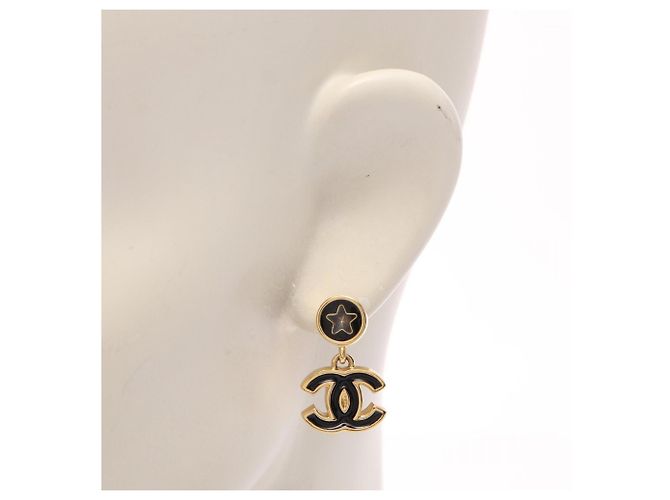 Orecchini a lobo Chanel Coco Mark - vista 4