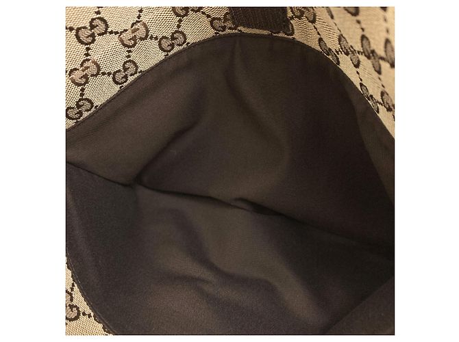 Borsa a tracolla Gucci 146236 GG Marrone - vista 11