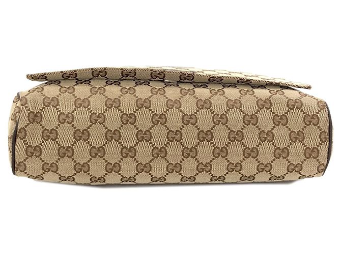 Borsa a tracolla Gucci 146236 GG Marrone - vista 4