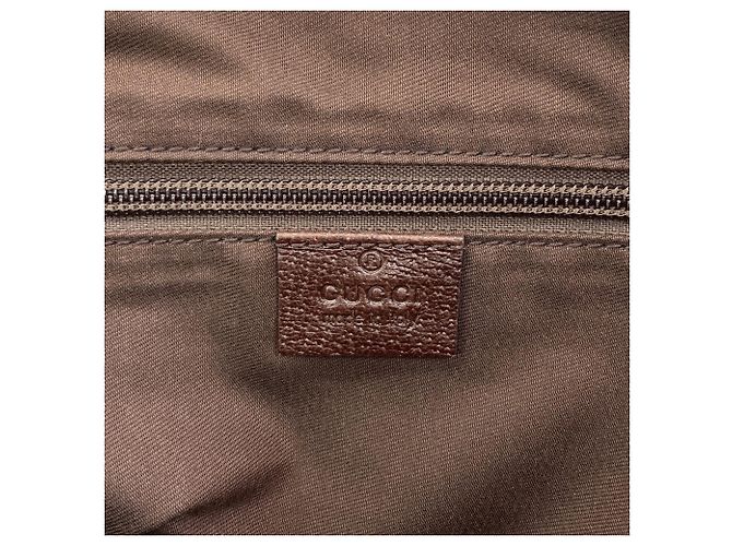 Borsa a tracolla Gucci 146236 GG Marrone - vista 6