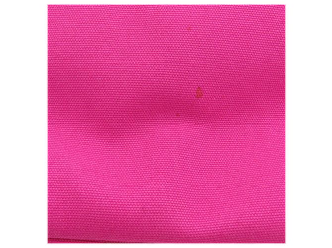 Prada Canapa Mini 2-Way Handbag Pink - view 14