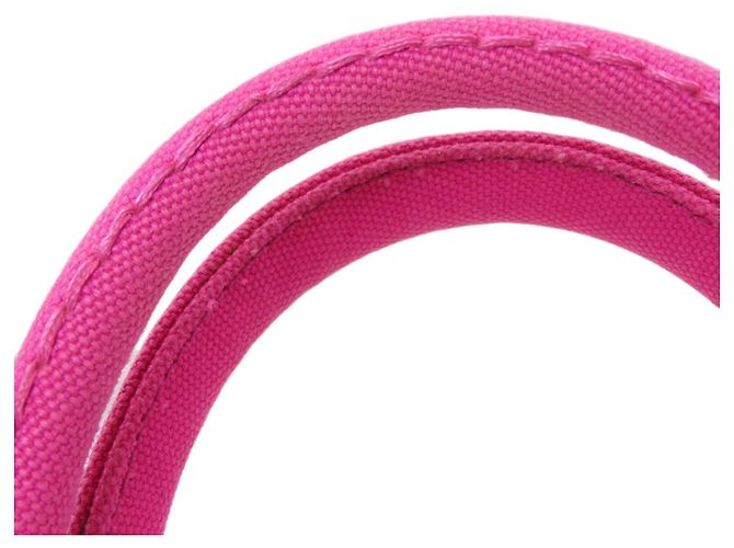 Prada Canapa Mini 2-Way Handbag Pink - view 21