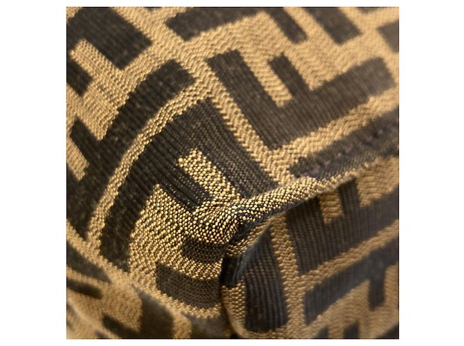 Fendi Shopper-Tasche aus Canvas mit Zucca-Muster für Damen Braun - Ansicht 12