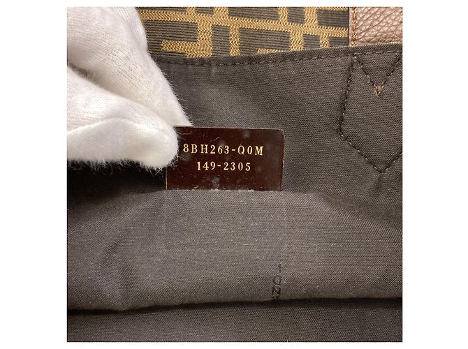 Fendi Shopper-Tasche aus Canvas mit Zucca-Muster für Damen Braun - Ansicht 7