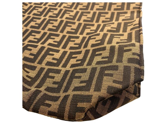 Fendi Shopper-Tasche aus Canvas mit Zucca-Muster für Damen Braun - Ansicht 8