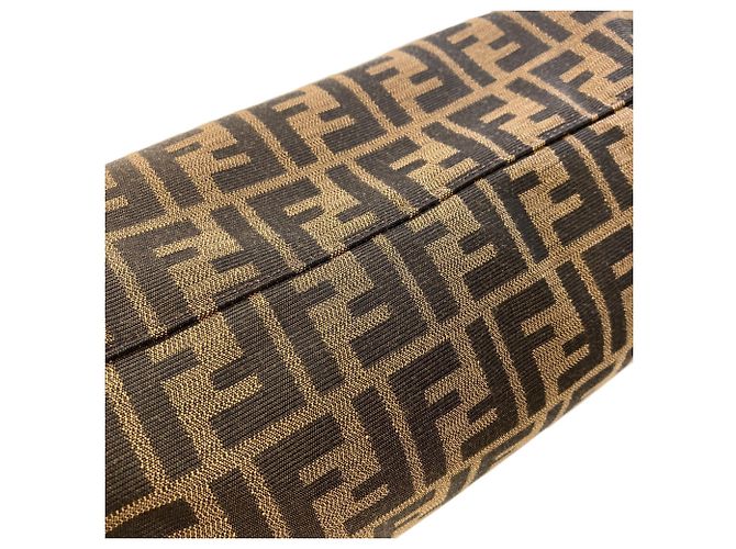 Fendi Shopper-Tasche aus Canvas mit Zucca-Muster für Damen Braun - Ansicht 9