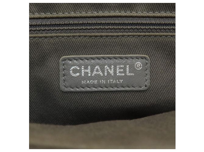 Borsa a tracolla Chanel Wild Stitch in pelle di vitello Beige - vista 6