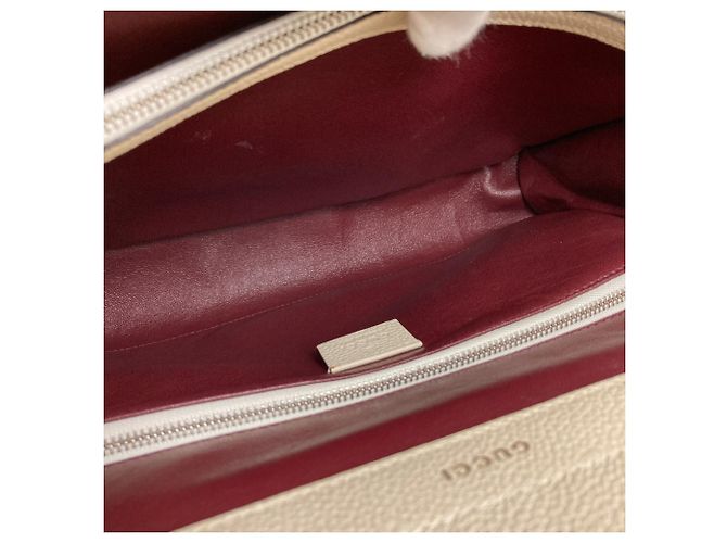 Gucci 564714 Zumi Medium Top Handle 2-Way Handbag Branco - vista 8