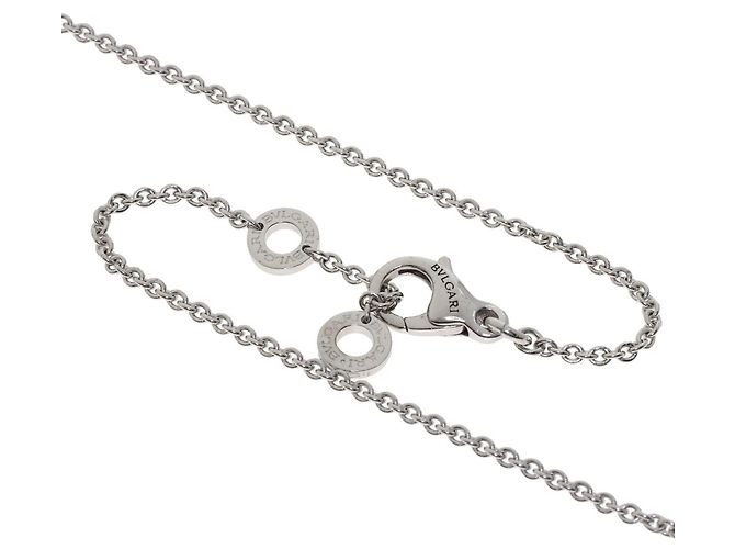 Bulgari Collana Bvlgari Bvlgari in oro bianco 18K e diamanti - vista 3