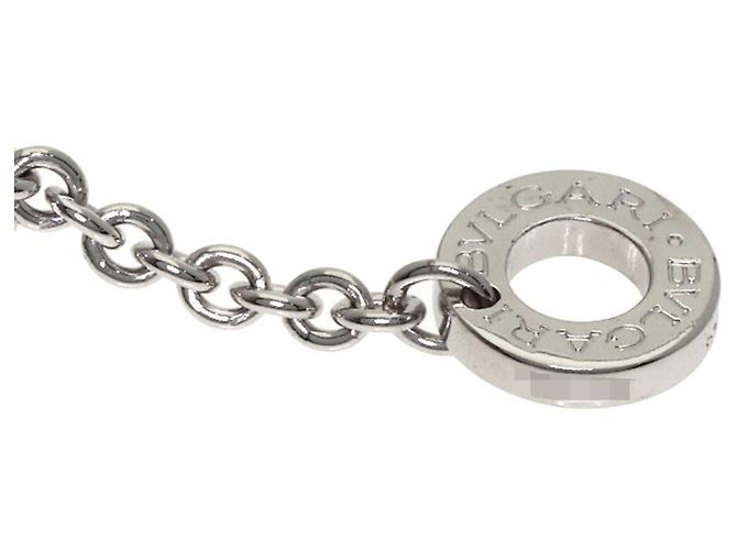 Bulgari Collana Bvlgari Bvlgari in oro bianco 18K e diamanti - vista 4