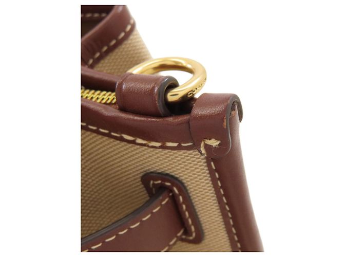 Borsa Tote 2-Way Coach CH189 Hannah Carryall Marrone - vista 14