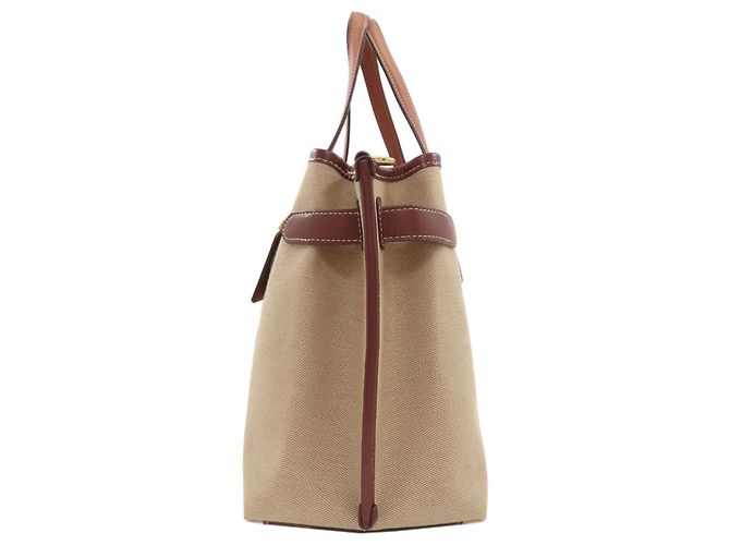 Borsa Tote 2-Way Coach CH189 Hannah Carryall Marrone - vista 3
