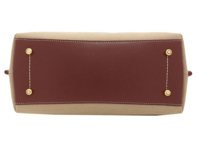 Borsa Tote 2-Way Coach CH189 Hannah Carryall Marrone - vista 4