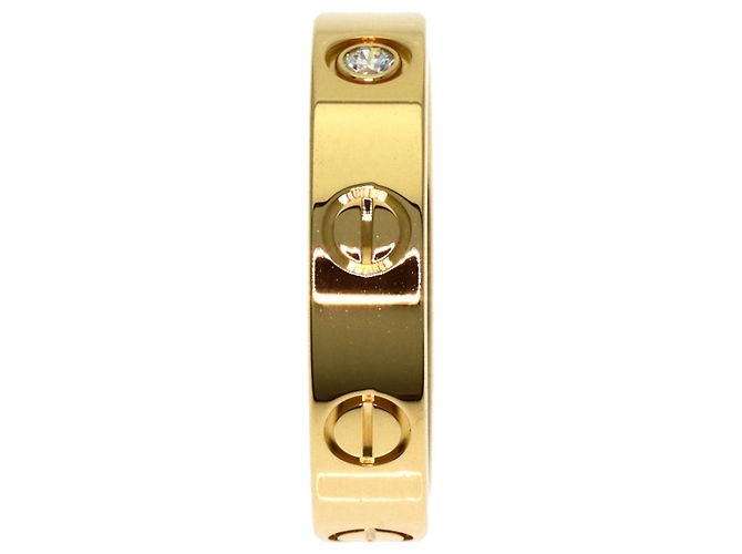 Anello Cartier Mini Love in oro giallo 18K - vista 3
