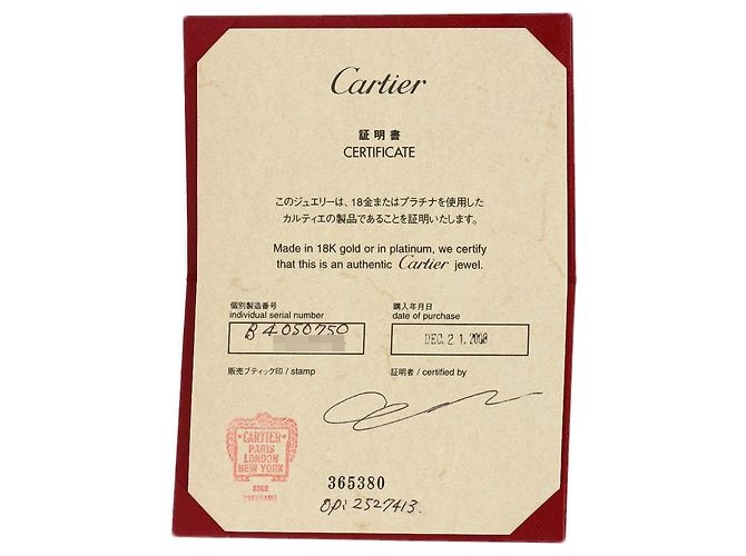 Anello Cartier Love in oro rosa 18K con diamante - vista 6