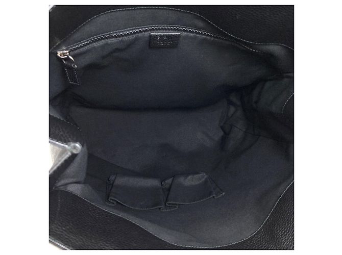 Borsa Tote Gucci GG in nylon nero - vista 5