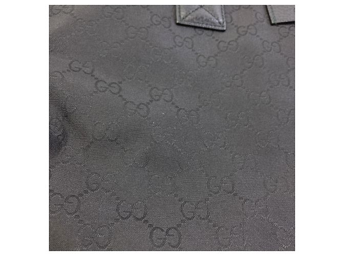 Borsa Tote Gucci GG in nylon nero - vista 9