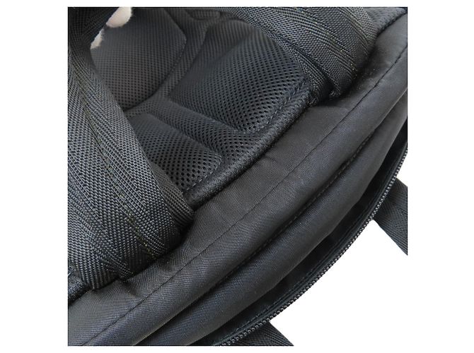 Sac à dos Prada en nylon noir - vue 10