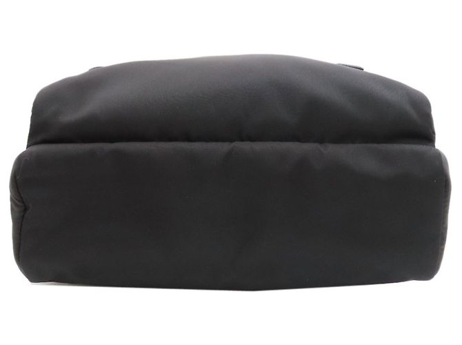 Sac à dos Prada en nylon noir - vue 4