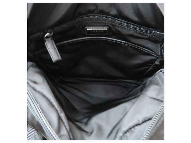 Sac à dos Prada en nylon noir - vue 5