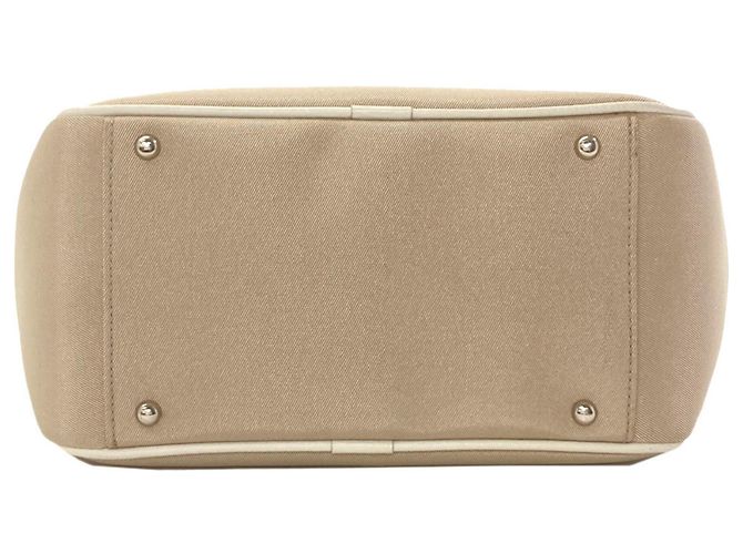 Borsa Burberry Check Bianco Beige - vista 4