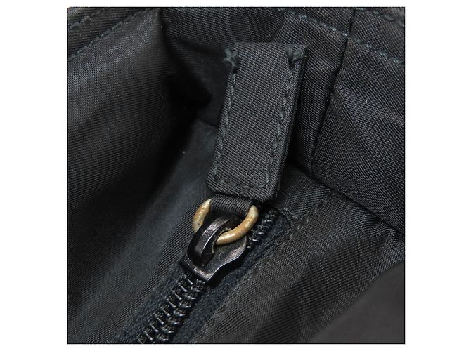 Saco tote Prada em nylon preto - vista 11