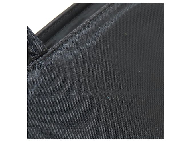 Saco tote Prada em nylon preto - vista 14