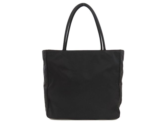 Saco tote Prada em nylon preto - vista 2