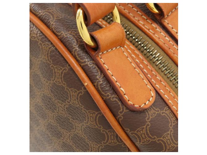 Céline Celine Macadam Triomphe Handtasche Braun - Ansicht 11