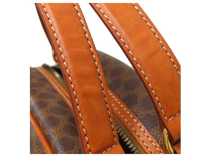 Céline Celine Macadam Triomphe Handtasche Braun - Ansicht 16