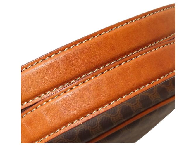 Céline Celine Macadam Triomphe Handtasche Braun - Ansicht 17