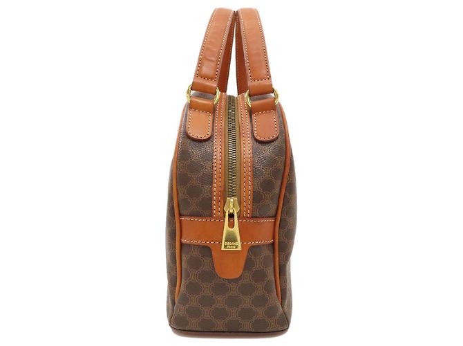 Céline Celine Macadam Triomphe Handtasche Braun - Ansicht 3