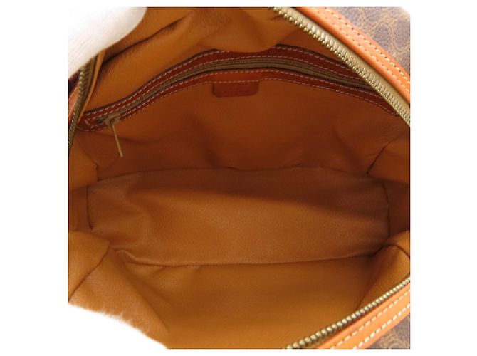 Céline Celine Macadam Triomphe Handtasche Braun - Ansicht 5