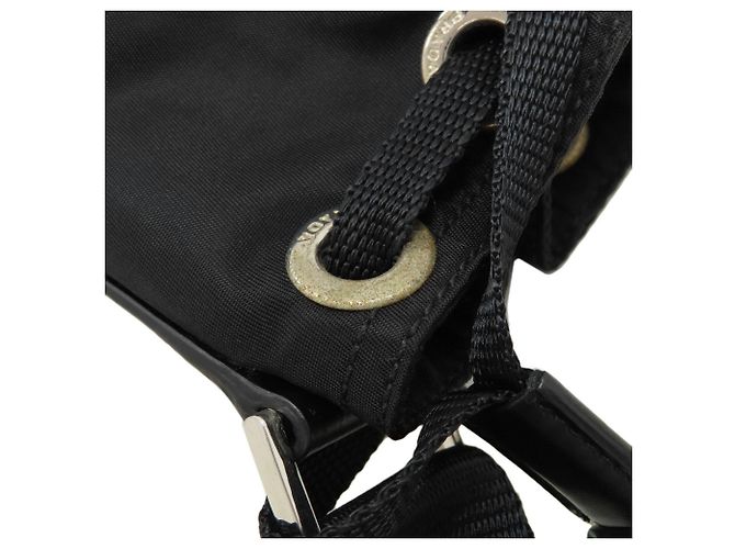 Prada Nylon Shoulder Bag Black - view 11