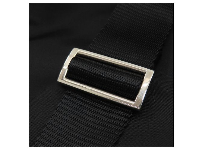 Prada Nylon Shoulder Bag Black - view 14