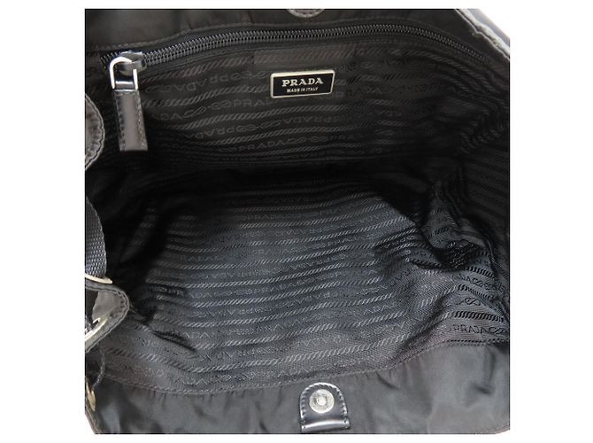 Prada Nylon Shoulder Bag Black - view 5