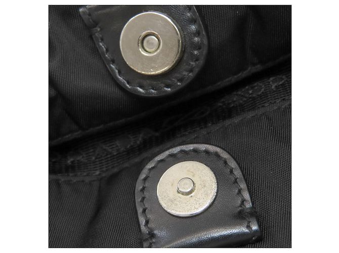 Prada Nylon Shoulder Bag Black - view 9