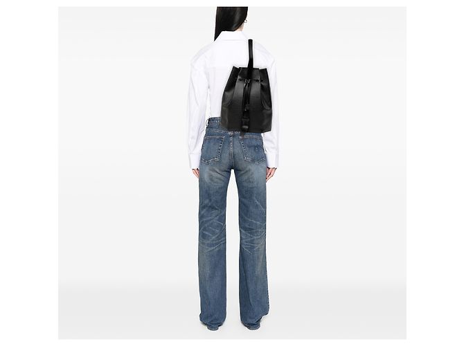 Louis Vuitton Black Epi Sac A Dos Schwarz - Ansicht 7
