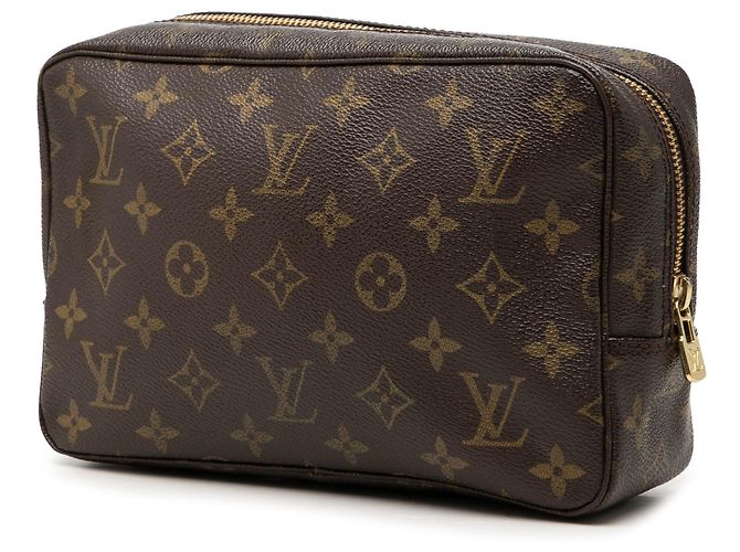 Louis Vuitton Brown Monogram Trousse Toilette 23 Castaño - vista 2