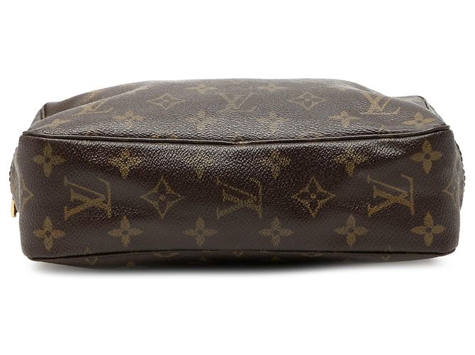 Louis Vuitton Brown Monogram Trousse Toilette 23 Castaño - vista 3