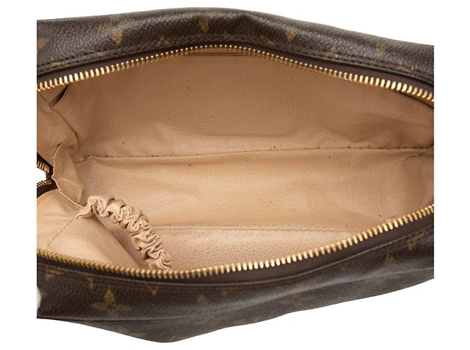 Louis Vuitton Brown Monogram Trousse Toilette 23 Castaño - vista 4