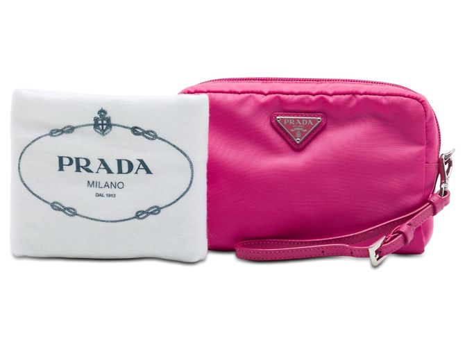 Prada Tessuto Pouch in Rosa Pink - Ansicht 7