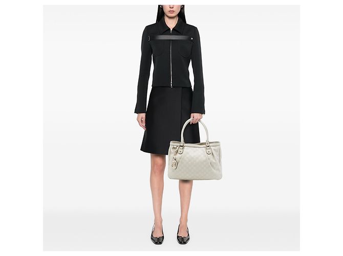 Gucci Brown Guccissima Sukey Tote Braun Beige - Ansicht 6