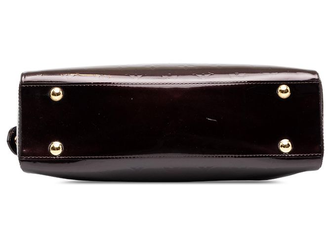 Louis Vuitton Purple Monogram Vernis Melrose Avenue Porpora - vista 3